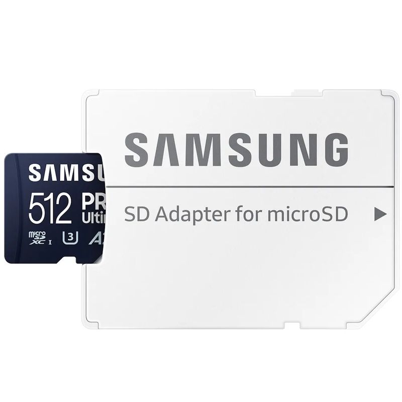 126900-1-Cartao_de_memoria_microSDXC_512GB_Samsung_PRO_Ultimate_UHS_I_U3_A2_V30_c_Adaptador_MB_MY512SA_AM_126900
