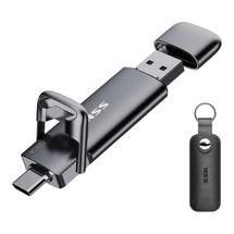 Pendrive Flash 128GB - SSK - SD301 (USB-C, 500 MB/s, Metal)