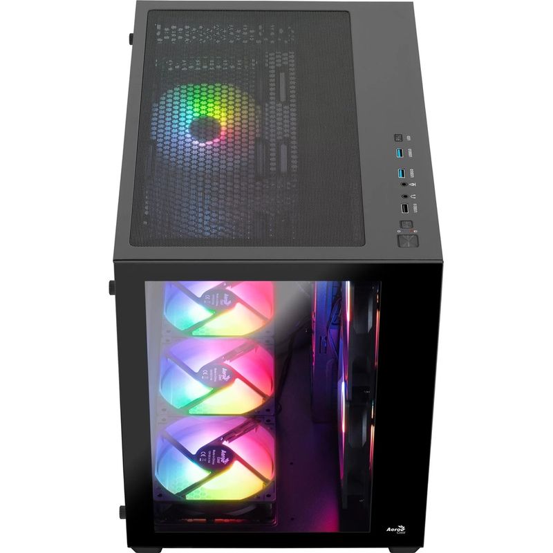 127412-3-Gabinete_Micro_ATX_Aerocool_Dryft_ARGB_Preto_127412