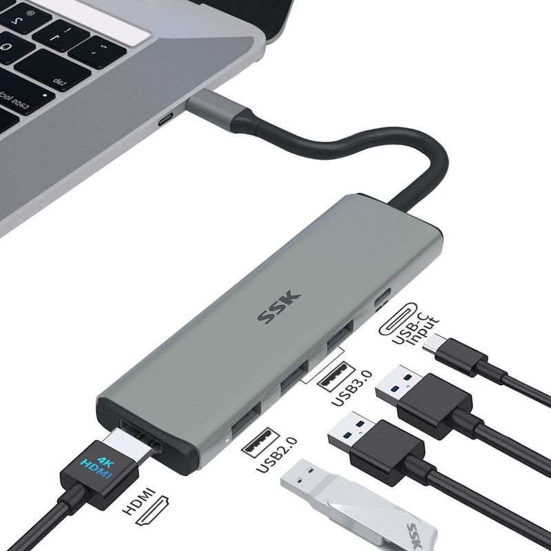 127557-2-Hub_USB_C_5_em_1_SSK_1_HDMI_4K_60Hz_PD_30_100w_2_USB_32_1_USB_20_SC212_127557