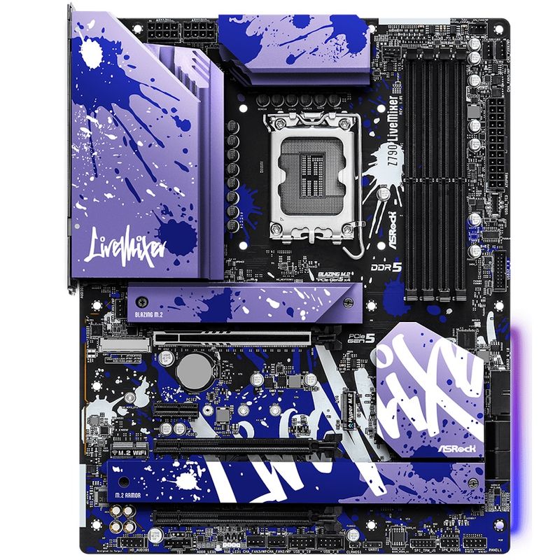 129774-3-Placa_mae_LGA1700_DDR5_ASROCK_Z790_LIVE_MIXER_ATX_129774