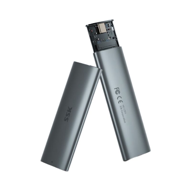 127971-3-Gaveta_Externa_Portatil_SSD_M_2_NVME_SATA_PCIe_SATA_USB_3_2_Tipo_C_SSK_HE_C370_Aluminio_USB_3_13_2_Gen_2_10Gbps_127971