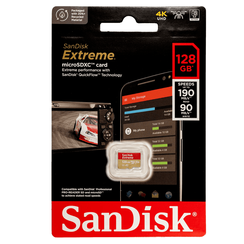 127481-3-Cartao_de_memoria_microSDXC_128GB_Sandisk_Extreme_UHS_I_U3_A2_V30_c_Adaptador_SDSQXAA_128G_GN6MN_127481
