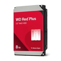 HD 8TB SATA3 Western Digital Red Plus WD80EFPX (3,5pol, 6Gb/s, 5.640RPM, 256MB Cache, CMR)