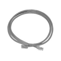 Cabo de Rede 1,0m c/ conectores (Patch) - Cat5e Cinza
