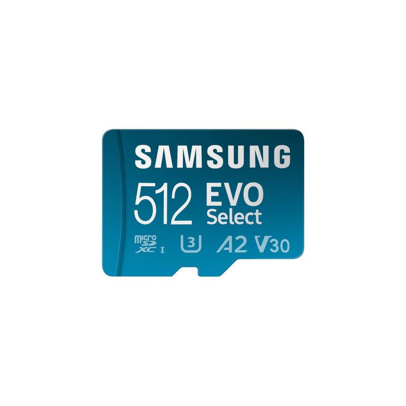 129912-2-Cartao_de_memoria_microSDXC_512GB_Samsung_EVO_Select_Ate_160_MBs_UHS_I_U3_A2_V10_c_Adaptador_MB_ME512SAAM_129912