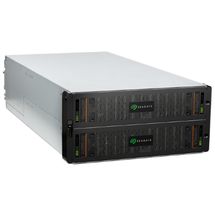 Storage Seagate EXOS X RAID 5U84 1.85PB SAS (Exos 84x 22TB iSCSI, SFP+ 10GB, Controladora Controladora 4006, 725K IOPS)
