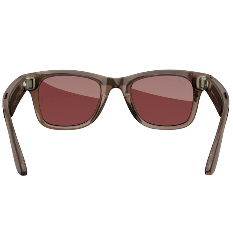 129991-4-Oculos-VR_Ray_Ban_Meta_Wayfarer_Cor_da_armacao_Pedra_quente_brilhante_transparente_Cor_da_lente_Melancia_vermelha_129991