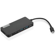 Hub USB-C (7 em 1: 3 x USB-A, 1x USB-C, 1x SD, 1x TF Card, 1x HDMI) - Lenovo - 4X90V55523