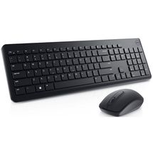 Teclado e Mouse - Sem fio - Dell KM3322W (Preto, Portugês)