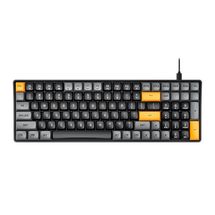 Teclado Mecânico Gamer  USB-C - Aigo (Switch Blue, Preto) A100