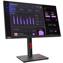Monitor LED 23,8pol Lenovo T24i-30 63CFMAR1BR (IPS, Full HD, HDMI, DP, VGA, USB, Pivot, 3yr. DP)