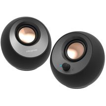 Caixa de Som Gamer -  Creative Pebble V3 - (USB, Preto) 51MF1680AA000
