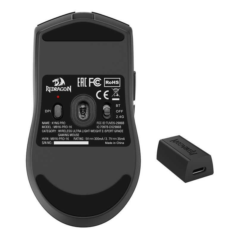 130165-8-Mouse_Gamer_USB_Redragon_King_4K_Pro_Preto_7_Botoes_26000DPI_M916_PRO_4K_130165