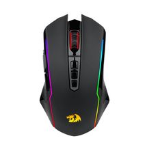 Mouse Gamer USB Redragon Nix RGB - Preto (9 Botões, 10000DPI) M914-RGB