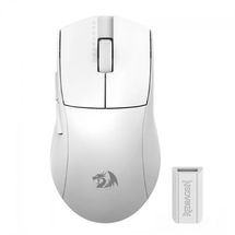Mouse Gamer USB Redragon King 4K Pro - Branco (7 Botões, 26000 DPI) M916W-PRO-4K