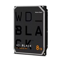 HD 8TB SATA3 Western Digital Caviar Black - WD8001FZBX (3,5pol, 6Gb/s, 7.200 RPM, 256MB Cache, CMR)