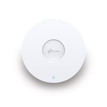 Access Point - TP-Link Omada Teto - AX 5400, WiFi 6, Dual Band, Gigabit (c/ Fonte) - Branco - EAP670
