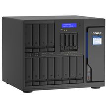 NAS QNAP 16 baias TVS-h1688X-W1250-32G-US (Intel Xeon, 32GB DDR4, 2x M.2 nVME, 2x GbE LAN, 2x 10GbE, s/ discos)