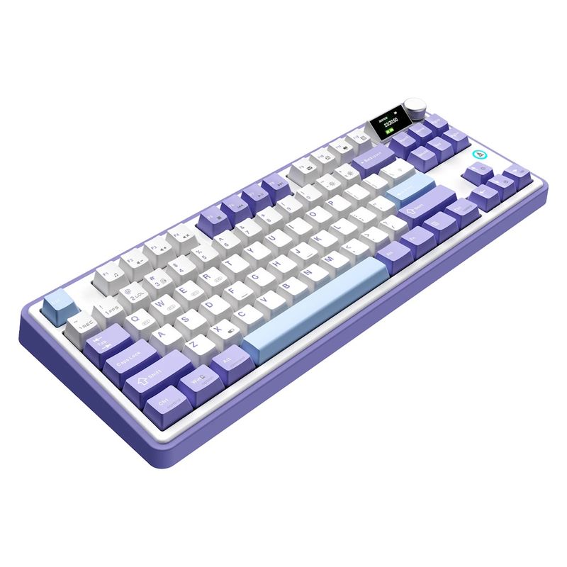 130454-1-Teclado_Mecanico_Ajazz_AK870_USBC_Bluetooth_50_e_24Ghz_Purple_White_Blue_130454