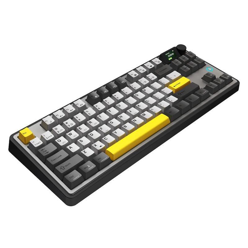 130455-1-Teclado_Mecanico_Ajazz_AK870_USB_C_Bluetooth_50_e_24Ghz_Black_White_Green_130455