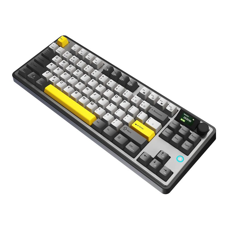 130455-2-Teclado_Mecanico_Ajazz_AK870_USB_C_Bluetooth_50_e_24Ghz_Black_White_Green_130455