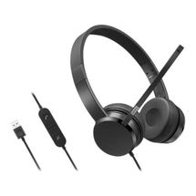 Fone de Ouvido (c/ mic) - USB - Lenovo Wired Stereo Headset w/ control box - 4XD1K18260