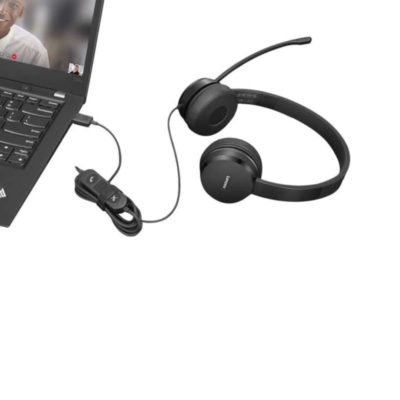 130555-4-Fone-de-Ouvido-c-mic-USB-Lenovo-Wired-Stereo-Headset-w-control-box-4XD1K18260-130555