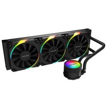 Watercooler Cooler Sangue Frio - PCYES -  3 ARGB Black Vulcan 360MM - TDP 350W - ARGBSF3360BR