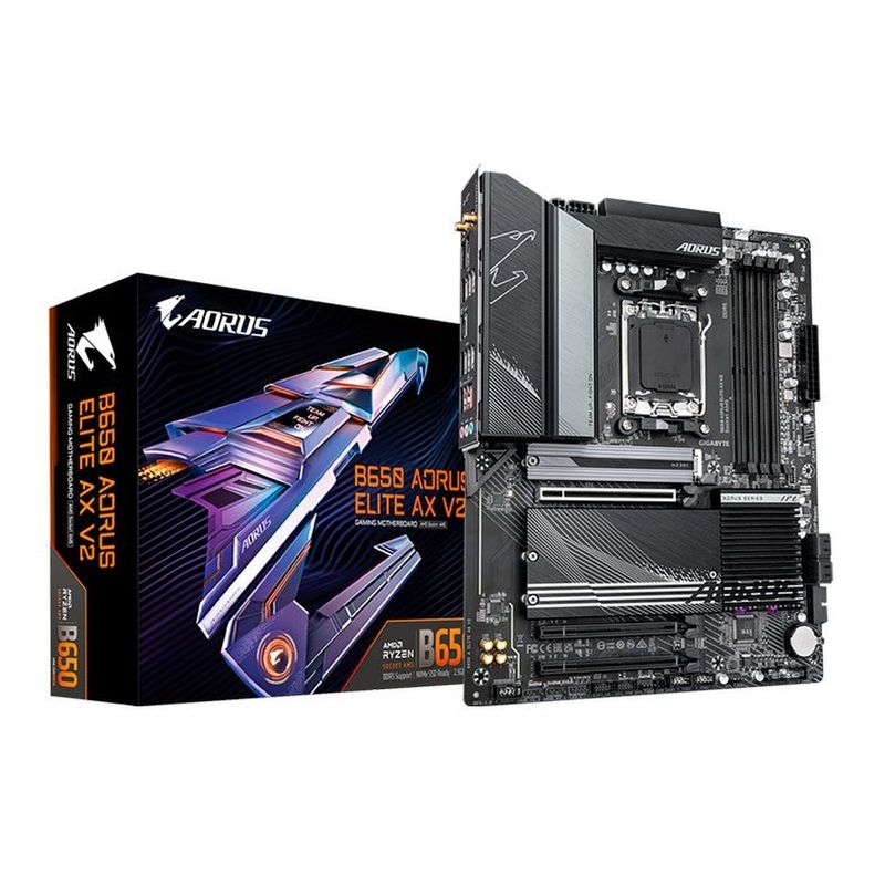 130498-4-Placa-mae-AM5-DDR5-Gigabyte-B650-AORUS-ELITE-V2-ATX-130498