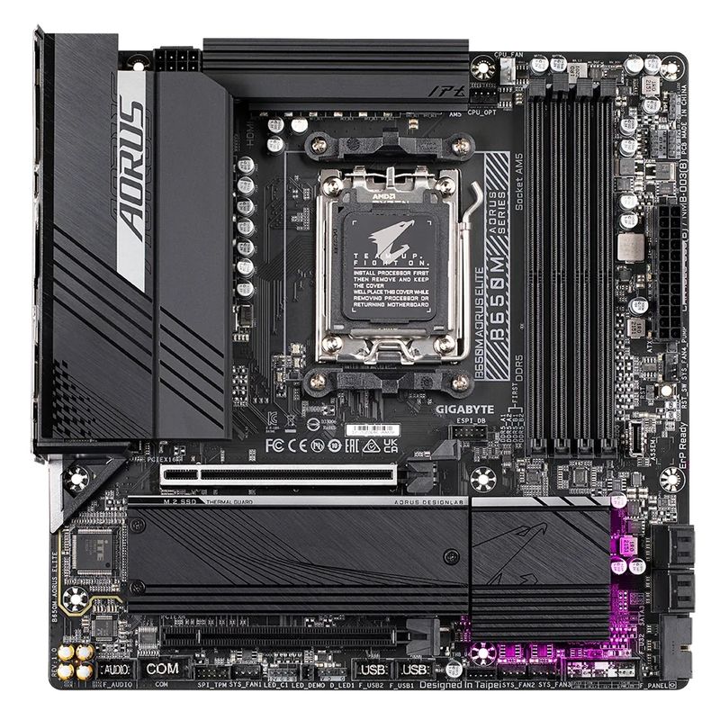 130504-2-Placa-mae-AM5-DDR5-Gigabyte-B650M-AORUS-ELITE-ATX-130504