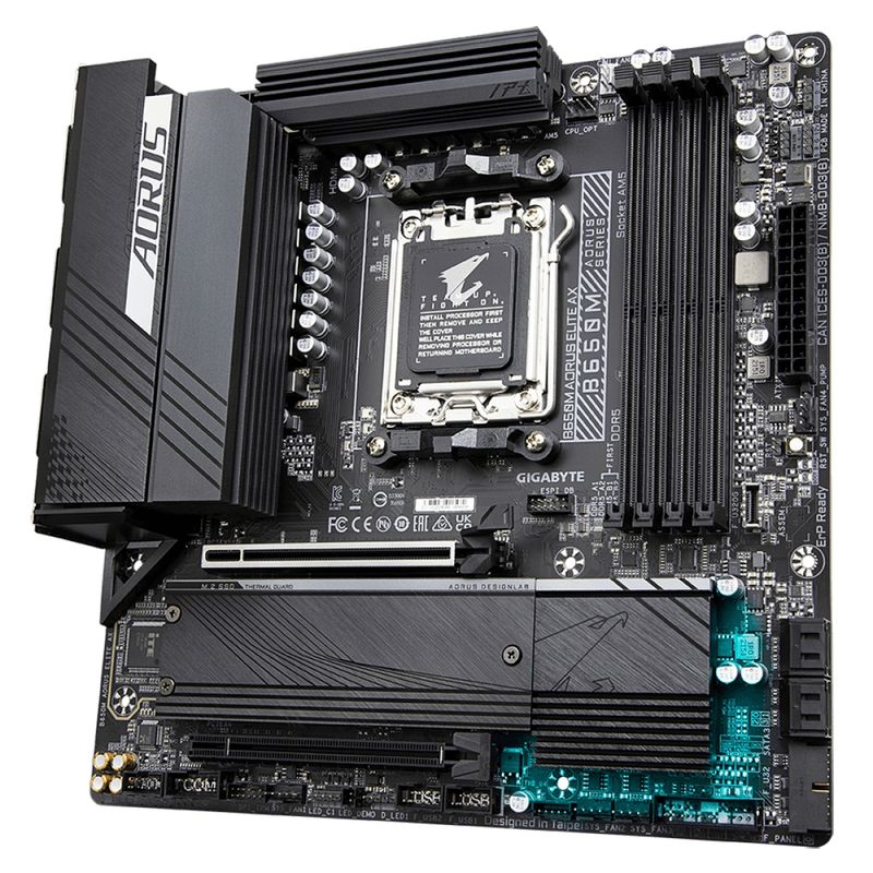 130503-3-Placa-mae-AM5-DDR5-Gigabyte-B650M-AORUS-ELITE-AX-ATX-130503