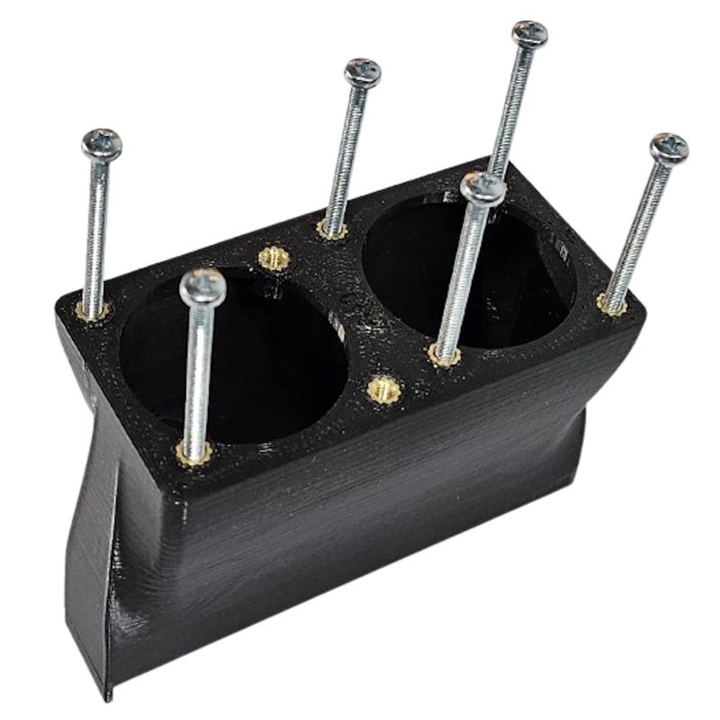 127419-2-Suporte_com_adaptador_plastico_para_instalacao_de_coolers_em_VGA_H100_A100_127419