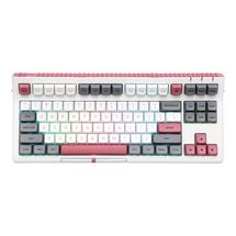 Teclado Mecânico Epomaker Brick 87 (USB-C, Bluetooth e 2.4Ghz) - Grey Pink