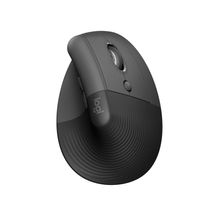 Mouse Sem fio - Logitech Vertical Lift - Preto - 910-006466