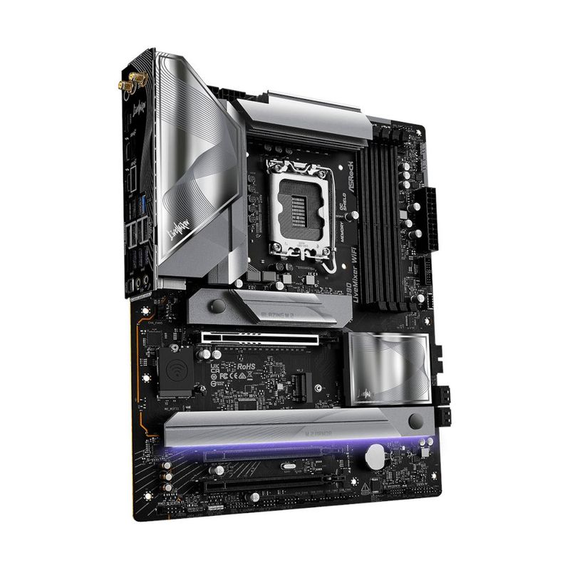 130642-1-Placa-mae-LGA-1851-DDR5-ASRock-Z890-LiveMixer-WiFi-ATX-130642