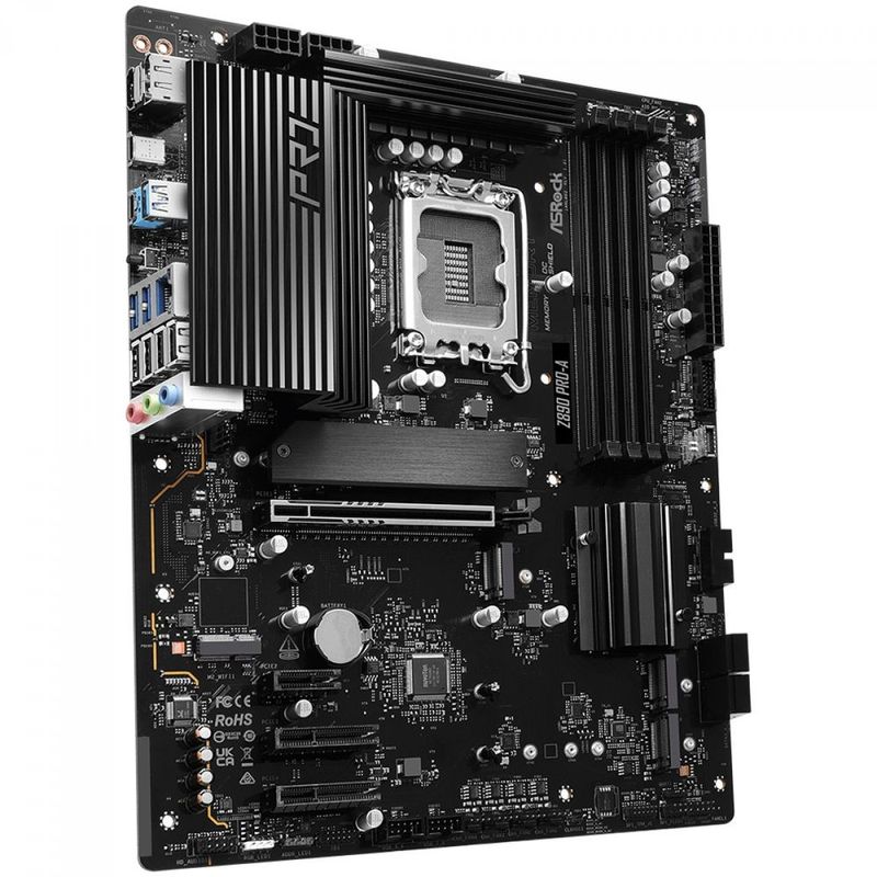 130641-1-Placa-mae-LGA-1851-DDR5-ASRock-Z890-Pro-A-ATX-130641