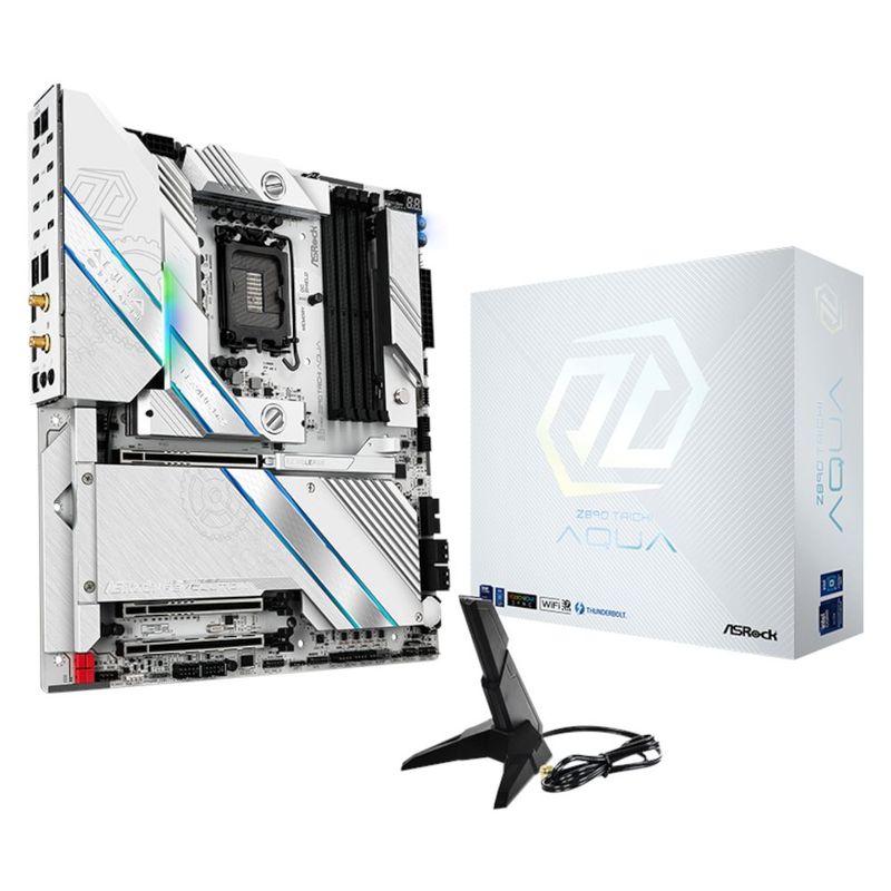 130648-7-Placa-mae-LGA-1851-DDR5-ASRock-Z890-Taichi-Aqua-E-ATX-130648