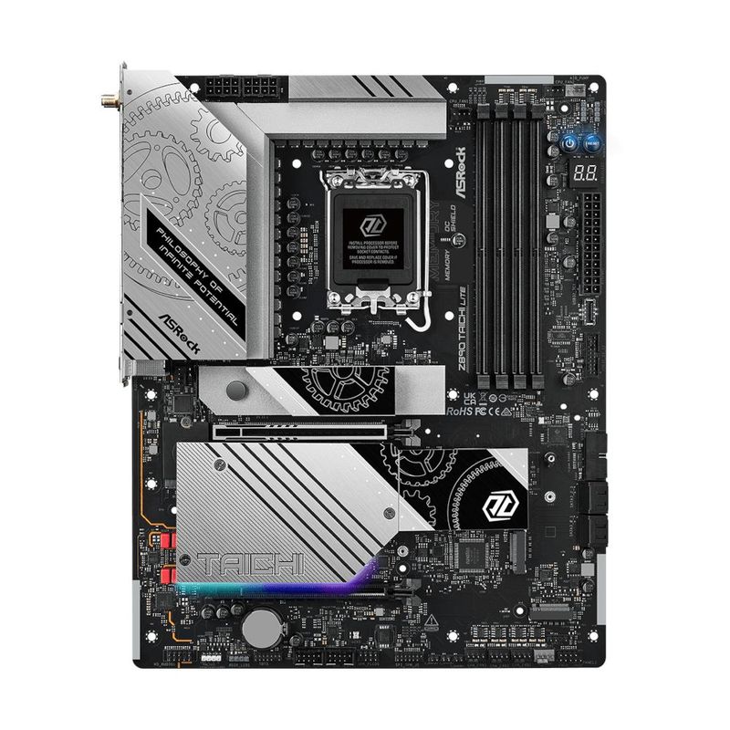 130650-2-Placa-mae-LGA-1851-DDR5-ASRock-Z890-Taichi-Lite-ATX-130650
