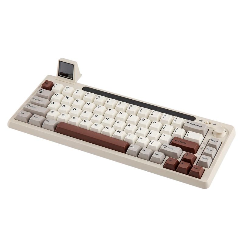 130484-7-Teclado_Mecanico_Epomaker_RT65_Mini_display_conectividade_tri_mode_3000mAh_Retro_White_130484