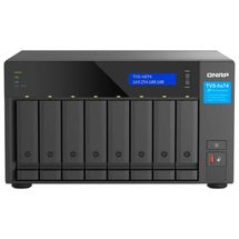 NAS QNAP 8 baias TVS-h874-i5-32G-US (Intel Core i5, 32GB DDR4, 2x Gigabit 2x LAN 10x2 10 Gigabit SFP, s/ HD)