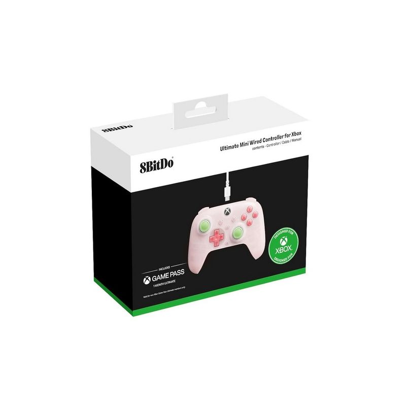 130858-6-Controle_c_Fio_8BitDo_p_Xbox_Ultimate_Mini_Translucent_Pink_82CC02D_130858