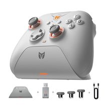 Controle s/Fio MoJhon - Gale Hall Combo White - Android, iOS, Switch, Windows (White)