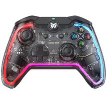 Controle c/Fio MoJhon - Rainbow S - Switch e Windows (Cyberpunk transparent)