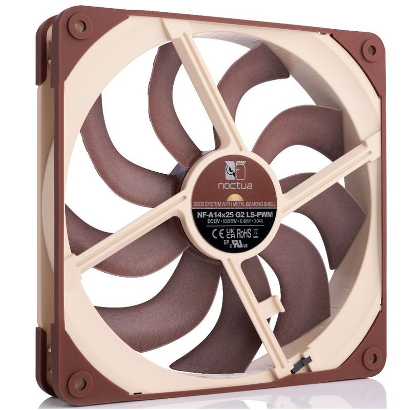 131128-1-Ventoinha_Cooler_14cm_Noctua_NF_A14X25_G2_LS_PWM_131128