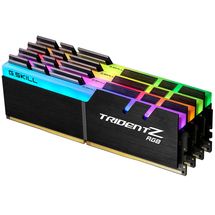 Memória DDR4 128GB (4x32GB) 3.600MHz G.Skill Trident Z RGB - F4-3600C18Q-128GTZR
