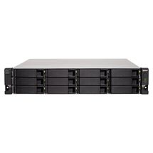 NAS Expansão QNAP 12 baias - TL-R1200C-RP (1 porta USB 3.2 Gen 2 de tipo C)