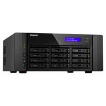 NAS QNAP 12 baias TS-h1290FX-7302P-256G-US (AMD EPYC 7302P 16C/32T, 256GB DDR4, 2 x 2.5GbE, 2 x 25GbE SFP28, s/ HD)