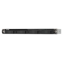 NAS QNAP 4 baias Rack TS-433eU (ARM Corten-A55, 2.0GHz, 4GB, 4 x 2.5pol/3.5pol SATA, 2 x 2.5GbE, USB 3.2 Gen 1)