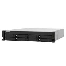NAS QNAP 8 baias Rack TS-832PXU-RP-4G-US 2U (Alpine AL-324, 4GB, 2x Gigabit 2x LAN 10x2 10 Gigabit SFP, s/ HD)